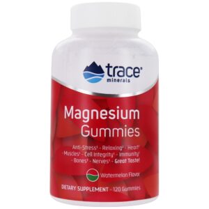 Comprar gomas de magnésio melancia 84 mg. - 120 gummies trace minerals research preço no brasil magnésio vitaminas e minerais suplemento importado loja 43 online promoção -