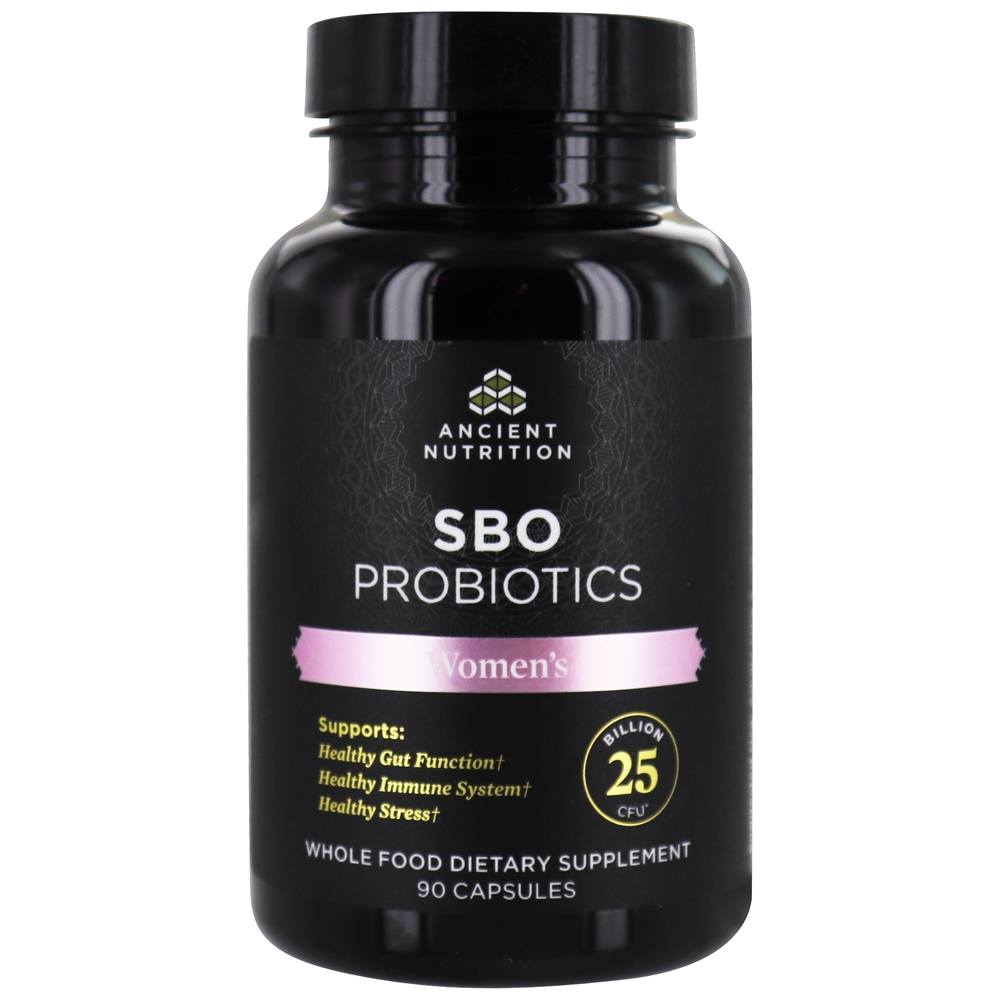 SBO Probiotics Women's Formula 25 bilhões de UFC - Cápsulas 90 Ancient Nutrition - Imagem 2