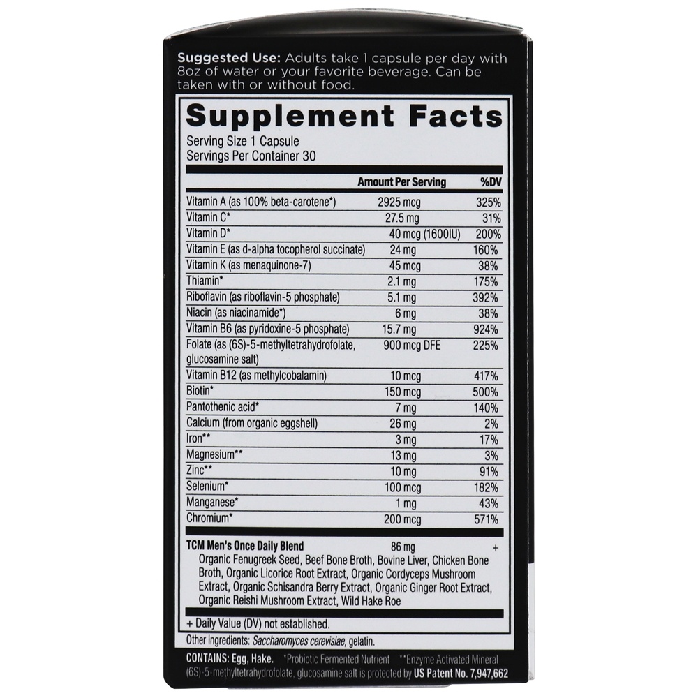 Fórmula única diária para homens antigos - Cápsulas 30 Ancient Nutrition - Imagem 3