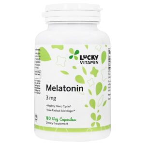 Comprar suporte ao ciclo de sono saudável da melatonina 3 mg. - cápsulas luckyvitamin 180 luckyvitamin preço no brasil melatonina sedativos tópicos de saúde suplemento importado loja 251 online promoção -