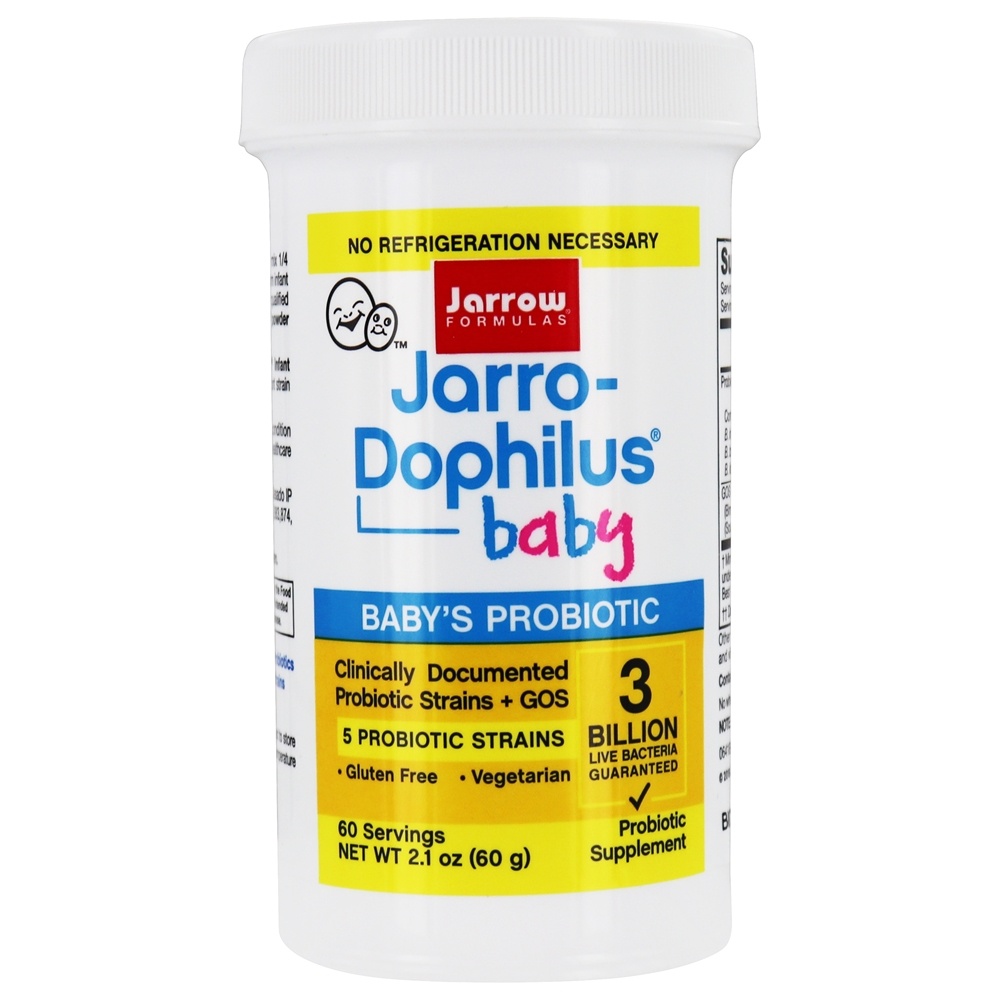 Pó probiótico de bebê Jarro-Dophilus - 2.1 oz. Jarrow Formulas - Imagem 2