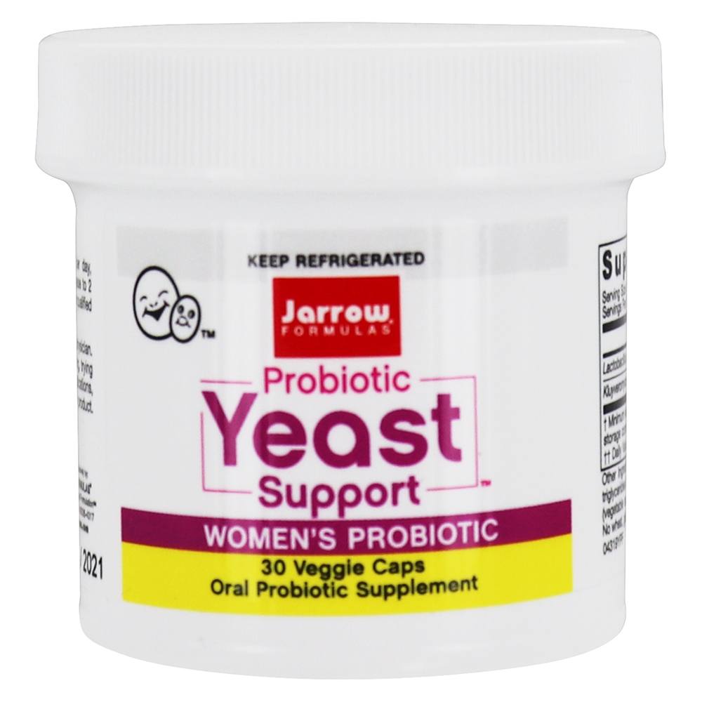 Suporte a leveduras para mulheres probióticas 5 bilhões de UFC - 30 Cápsula (s) vegetal (s) Jarrow Formulas - Imagem 2