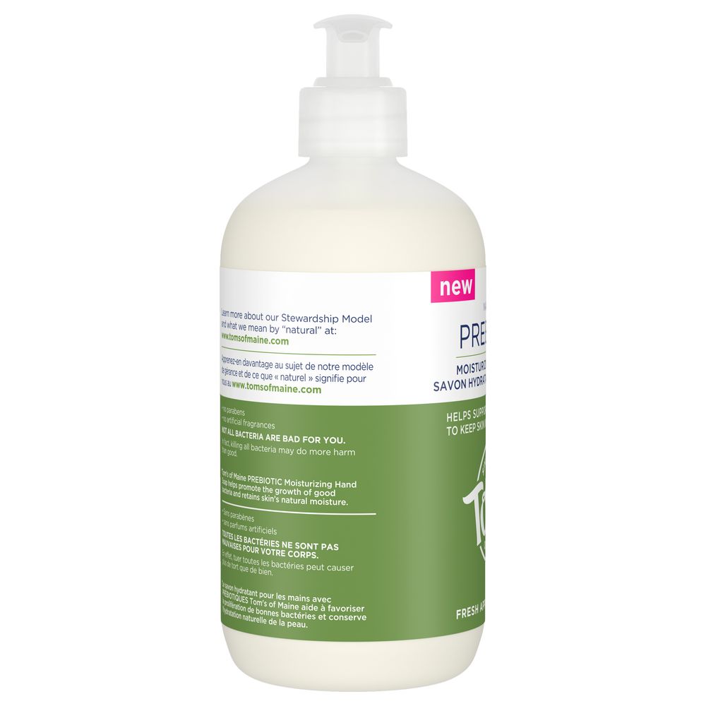 Sabonete Líquido para Mãos Prebiotic Maçã Fresca - 12 oz. Tom's of Maine - Imagem 3