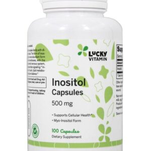 Comprar saúde celular de inositol 500 mg. - cápsulas 100 luckyvitamin preço no brasil inositol suplementos nutricionais suplemento importado loja 33 online promoção -