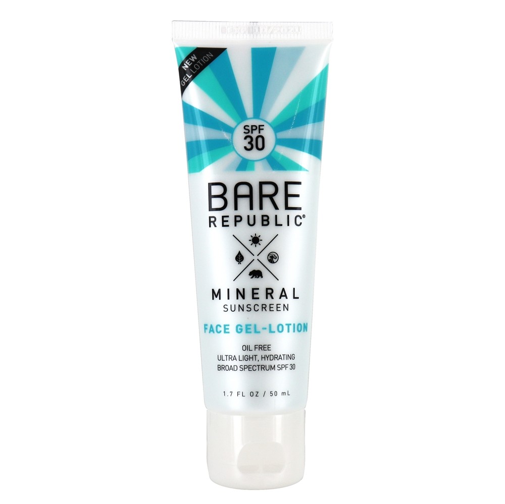 Loção em gel para loção solar com protetor solar mineral 30 SPF - 1.7 fl. oz. Bare Republic - Imagem 2