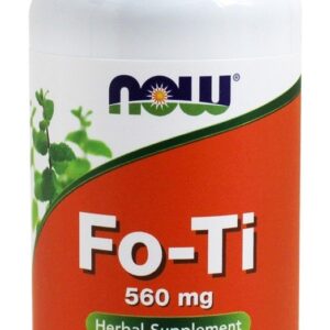 Fo-Ti Suplemento Herbal - Ho Shou Wu 560 mg. - 100 Cápsula (s) vegetal (s) NOW Foods
