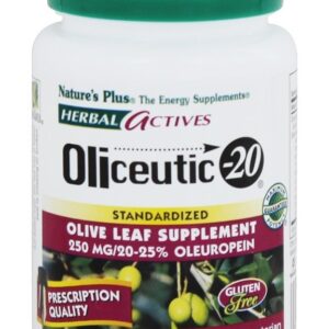 Comprar herbal actives oliceutic-20 - cápsulas vegetarianas 30 natures plus preço no brasil ervas folha de oliveira suplemento importado loja 5 online promoção -