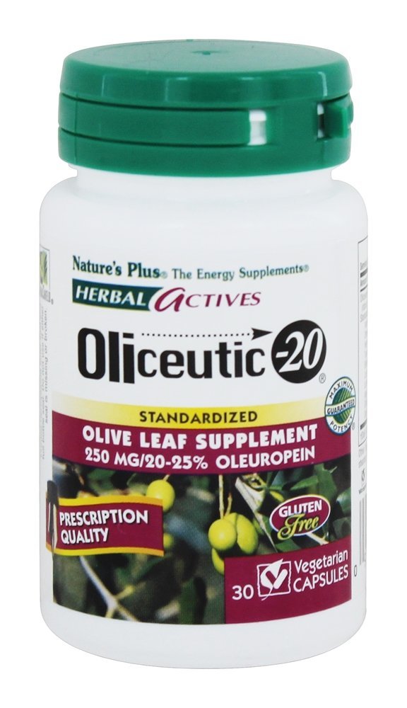 Herbal Actives Oliceutic-20 - Cápsulas vegetarianas 30 Natures Plus