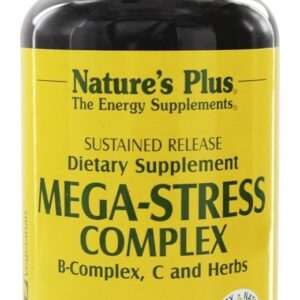 Comprar complexo mega-stress com liberação prolongada - 90 tablets natures plus preço no brasil fórmulas para o estresse vitaminas e minerais suplemento importado loja 5 online promoção -