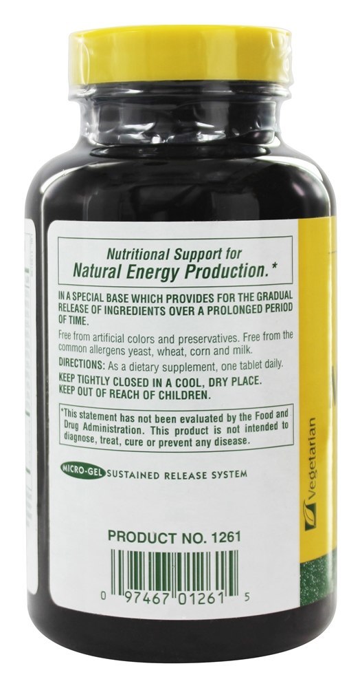 Complexo Mega-Stress Com Liberação Prolongada - 90 Tablets Natures Plus - Imagem 3
