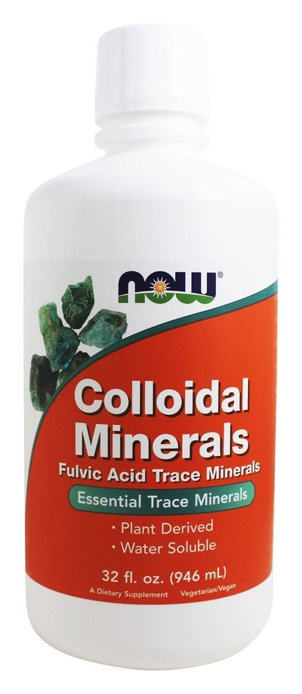 Original de minerais coloidais - 32 fl. oz. NOW Foods