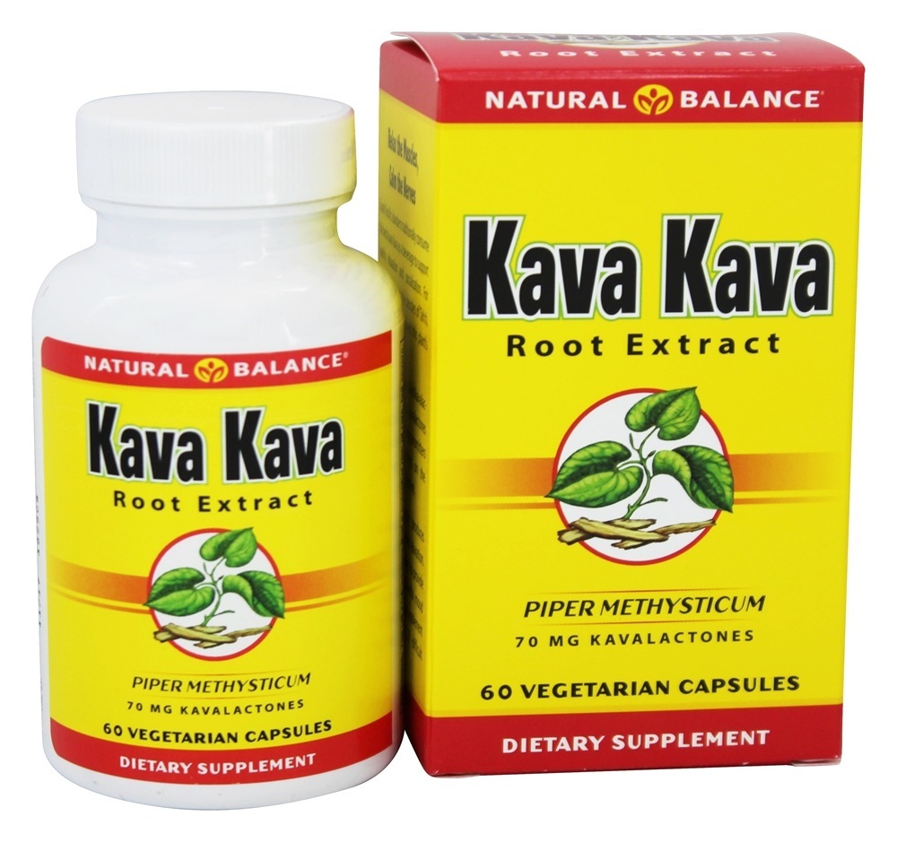 Extrato de Raiz de Kava Kava 70 mg. - Cápsulas vegetarianas 60 Natural Balance