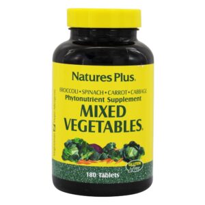 Vegetais misturados - 180 Tablets Natures Plus