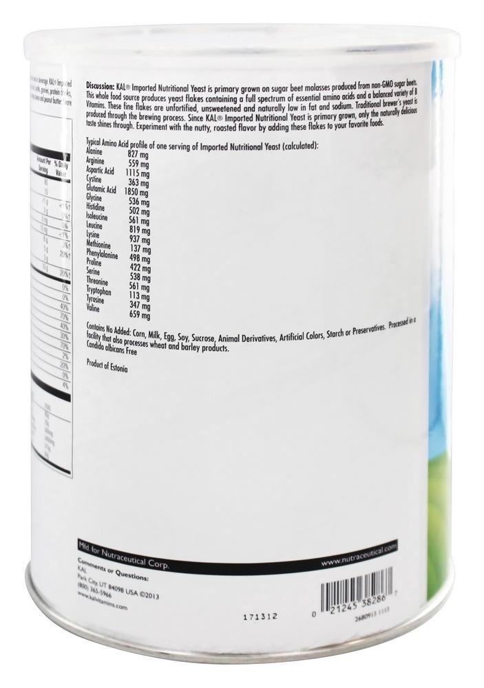Flocos finos de levedura importados - 14.8 oz. Kal - Imagem 3