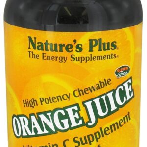 Sumo de Laranja Vitamina C Mastigável 500 mg. - 180 Tablets Natures Plus