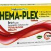 Comprar hema-plex para a saúde total do sangue - 30 tablets natures plus preço no brasil ferro vitaminas e minerais suplemento importado loja 1 online promoção -