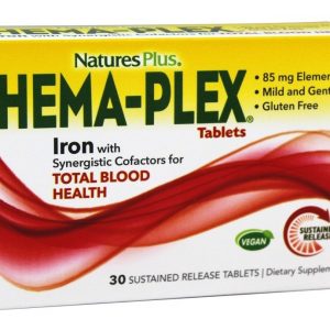 Comprar hema-plex para a saúde total do sangue - 30 tablets natures plus preço no brasil ferro vitaminas e minerais suplemento importado loja 229 online promoção -
