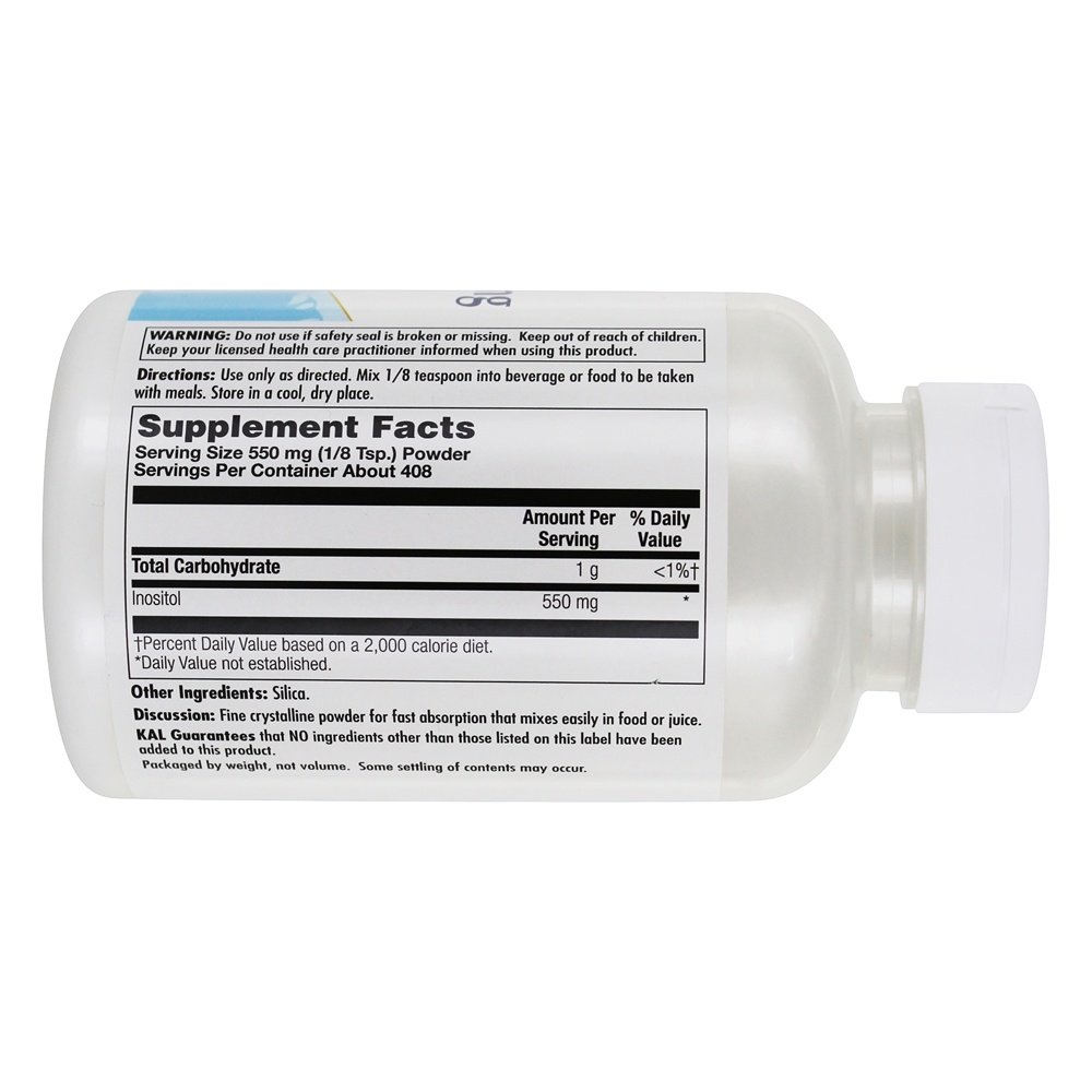 Inositol em Pó 550 mg. - 8 oz. Kal - Imagem 2