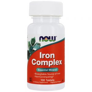 Comprar complexo de ferro - 100 tablets now foods preço no brasil ferro vitaminas e minerais suplemento importado loja 223 online promoção -