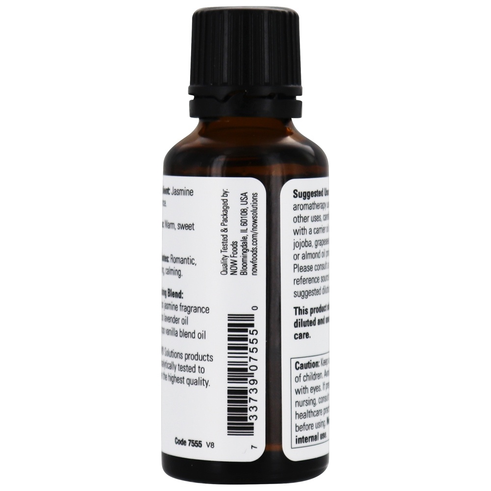NOW Solutions Óleos Essenciais Fragância de Jasmim - 1 fl. oz. NOW Foods - Imagem 3