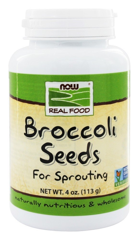 Sementes De Brócolis - 4 oz. NOW Foods