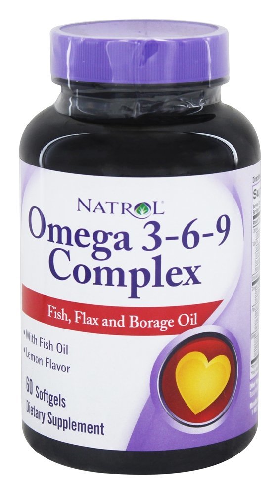 Omega 3 - 6 - 9 Complexo - 60 Softgels Natrol