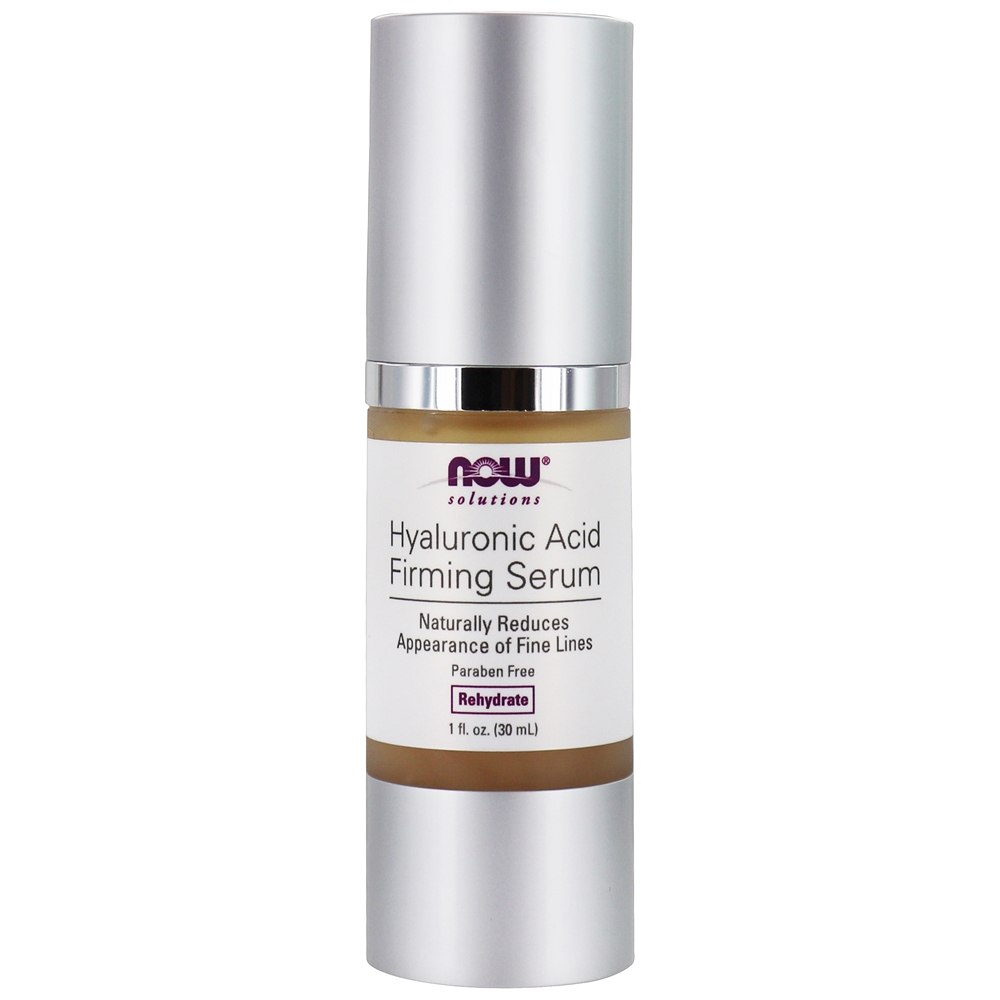 NOW Solutions soro reafirmante de ácido hialurônico - 1 fl. oz. NOW Foods