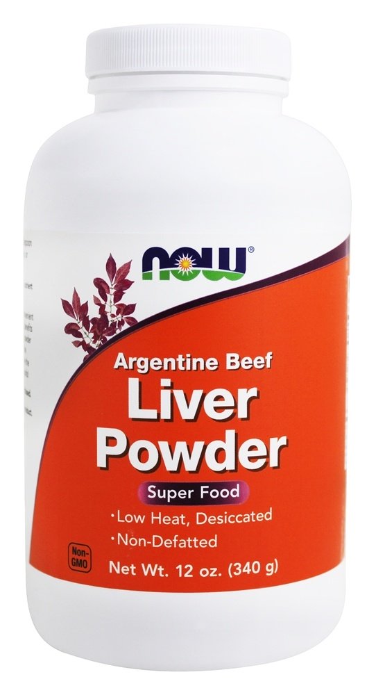Fígado em Pó - 12 oz. NOW Foods