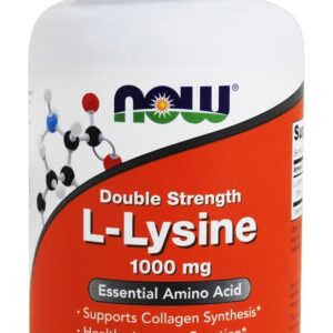 L-Lisina 1000 mg. - 100 Tablets NOW Foods