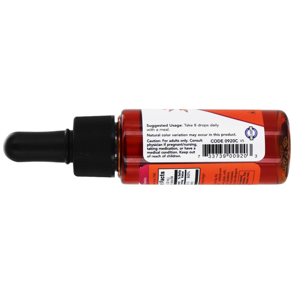 Vitamina E Líquida Natural Para Proteção Antioxidante 23000 UI - 1 fl. oz. NOW Foods - Imagem 3