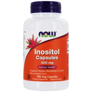 Comprar inositol 500 mg. - 100 cápsula (s) vegetal (s) now foods preço no brasil inositol suplementos nutricionais suplemento importado loja 31 online promoção -
