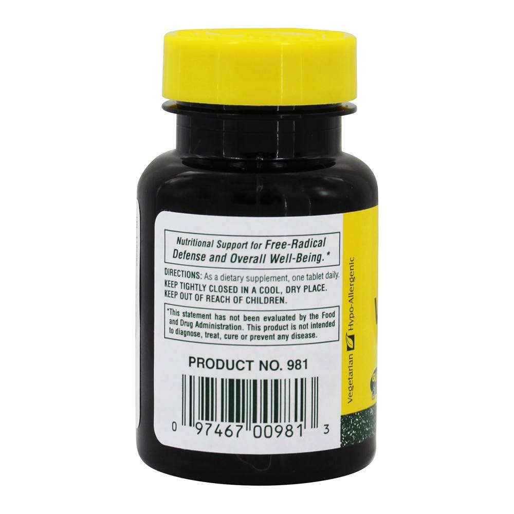 Vitamina A Dispersível em Água 10000 - 90 Tablets Natures Plus - Imagem 3