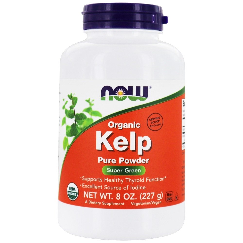 Pó orgânico de algas marinhas - 8 oz. NOW Foods