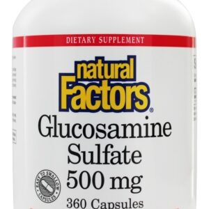 Comprar sulfato de glucosamina 500 mg. - cápsulas 360 natural factors preço no brasil glucosamina osso tópicos de saúde suplemento importado loja 51 online promoção -