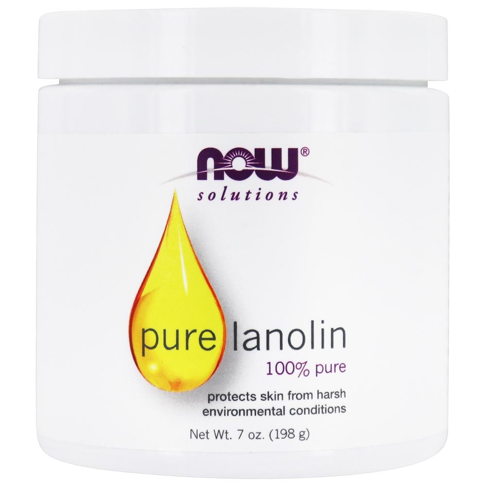 NOW Solutions Pure Lanolina - 7 oz. NOW Foods