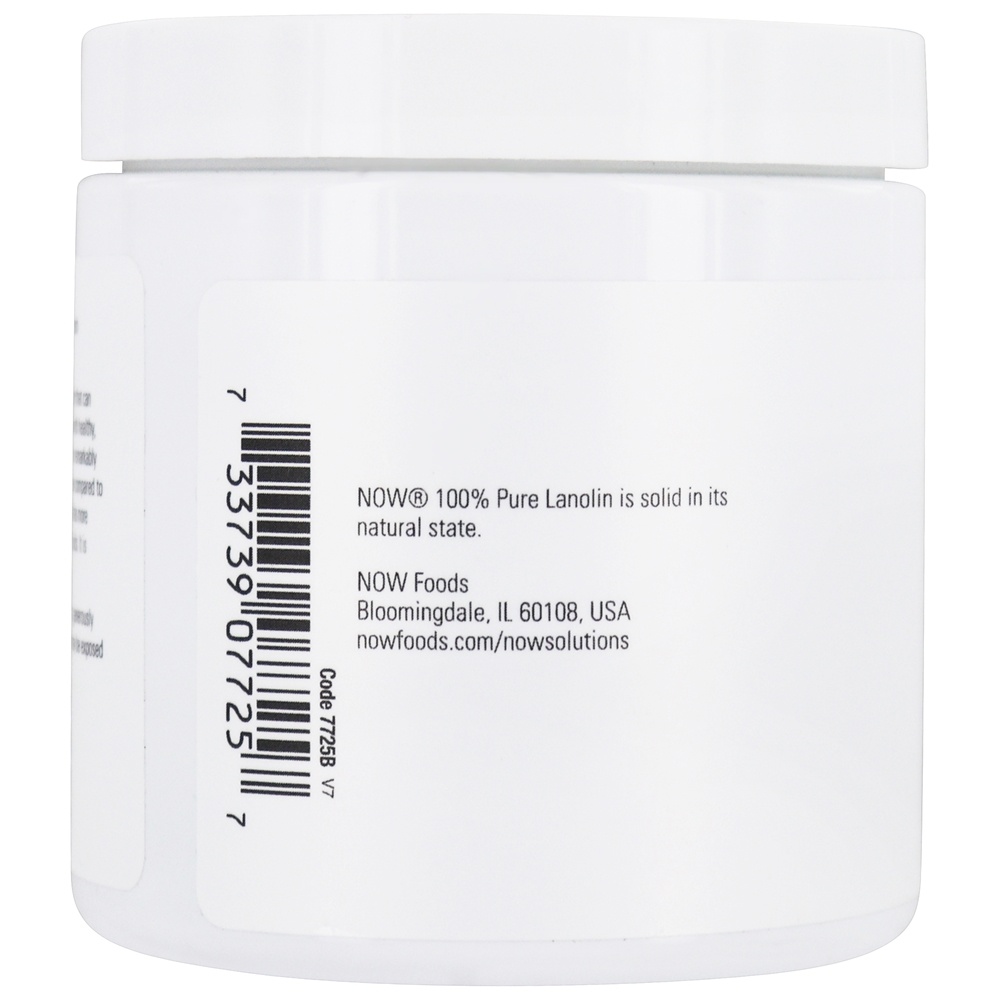 NOW Solutions Pure Lanolina - 7 oz. NOW Foods - Imagem 3