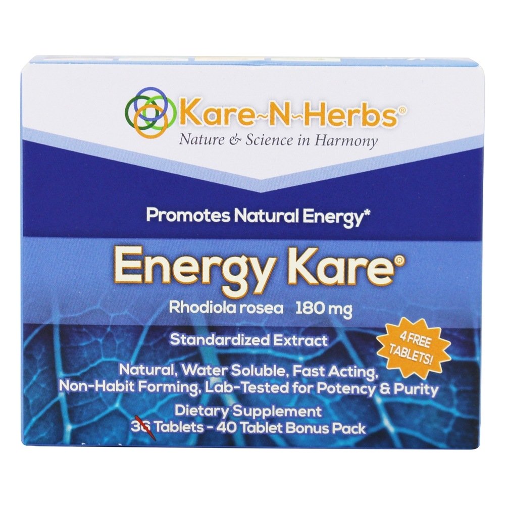 Kare de energia - 40 Tablets Kare-N-Herbs