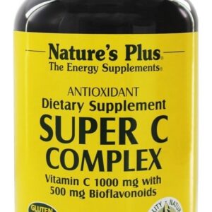 Antioxidante Super C Complex - Cápsulas vegetarianas 180 Natures Plus