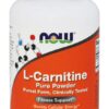 Comprar l-carnitina pure em pó - 3 oz. Now foods preço no brasil carnitina suplementos nutricionais suplemento importado loja 1 online promoção -