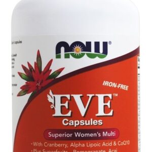 Véspera Múltiplas Vitamina e Minerais para Mulheres - Cápsulas vegetarianas 120 NOW Foods