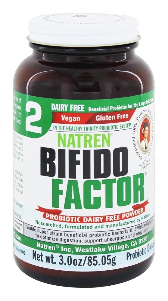 Bifido Fator Probiotic Laticínio Livre Pó - 3 oz. Natren