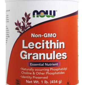 Lecitina Granulada Não Transgênica - 1 lb. NOW Foods