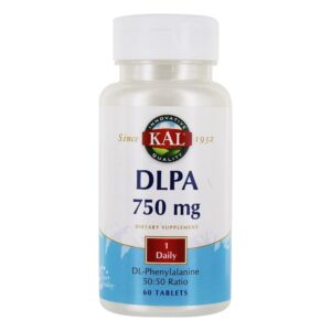 DLPA (Dl-Fenilalanina) 750 mg. - 60 Tablets Kal