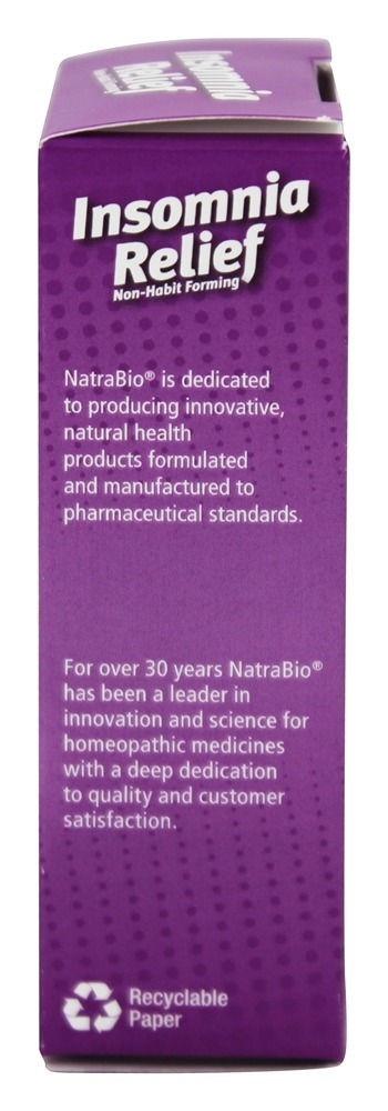 Alívio da Insônia - 60 Tablets NatraBio - Imagem 3