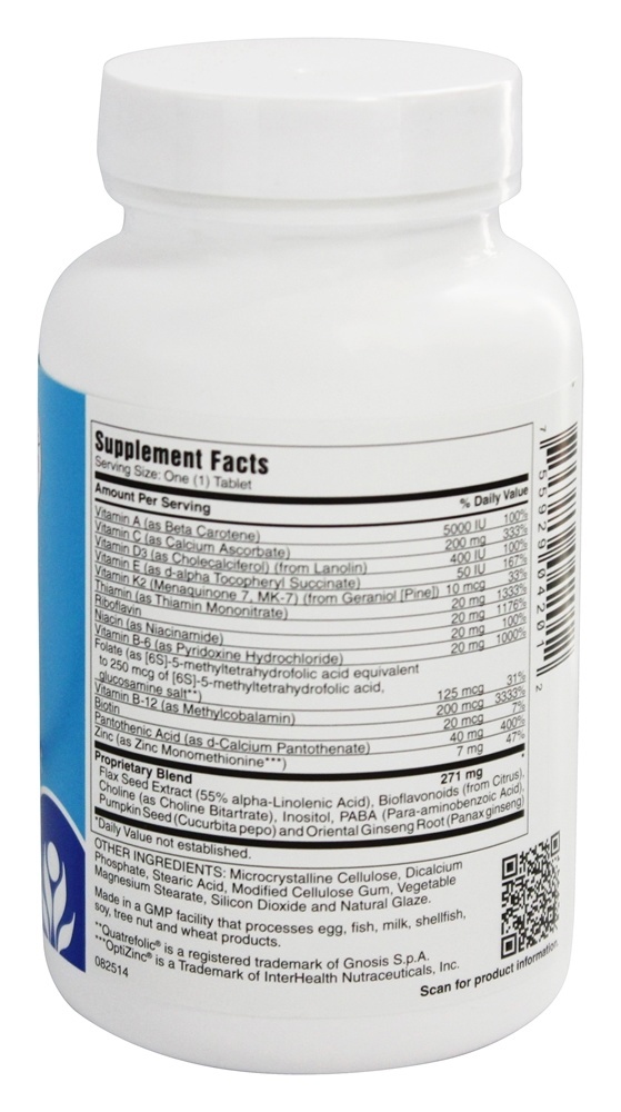 Multivitamínico Diário Para Meninos Pré-Adolescentes - 60 Comprimidos vegetarianos Michael's Naturopathic Programs - Imagem 2