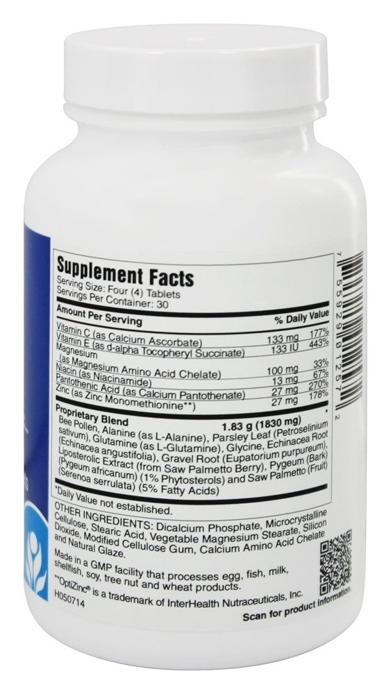 Fatores de próstata - 120 Tablets Michael's Naturopathic Programs - Imagem 2