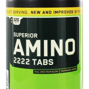 Comprar guia superior amino 2222 2222 mg. - 320 tablets optimum nutrition preço no brasil complexo de aminoácidos nutrição esportiva suplemento importado loja 25 online promoção -