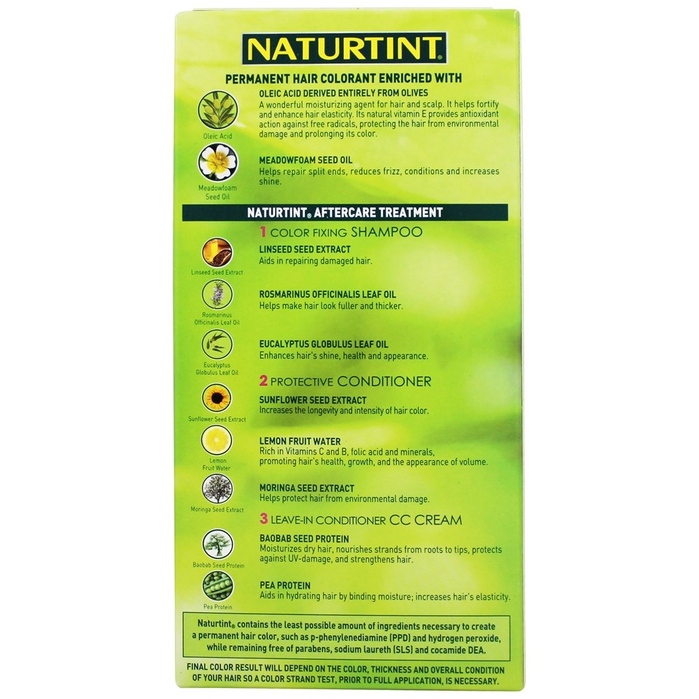 Cor permanente do cabelo 10N Light Dawn Blonde - 4.5 fl. oz. Naturtint - Imagem 3