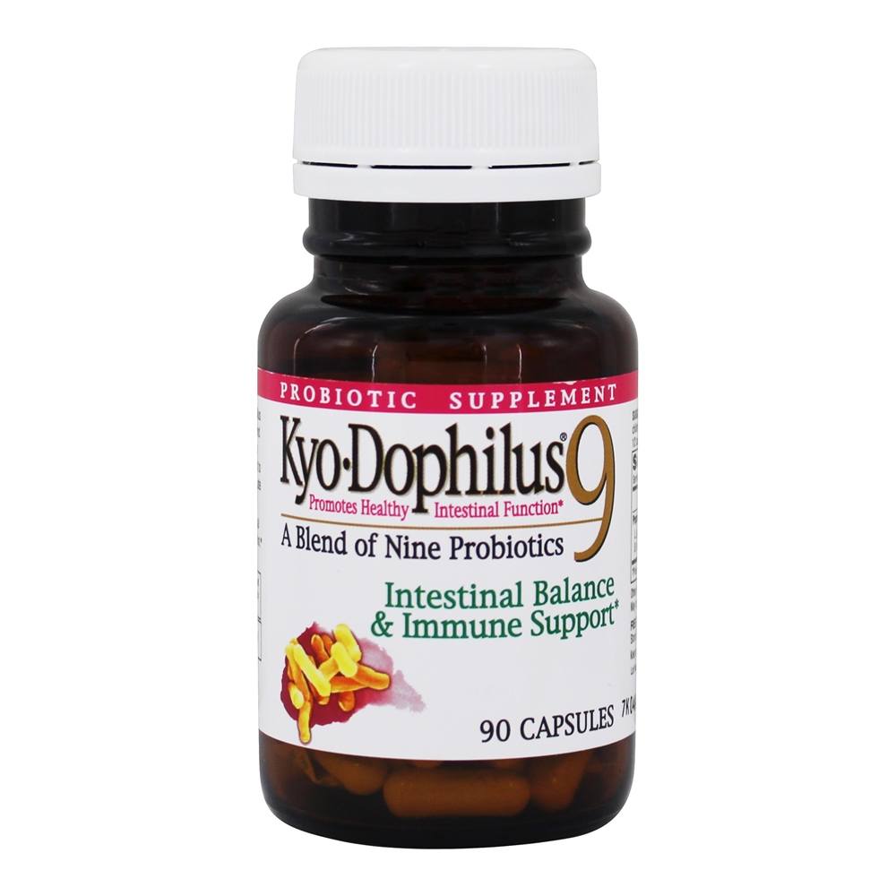 Suplemento probiótico de Kyo-Dophilus 9 - Cápsulas 90 Kyolic