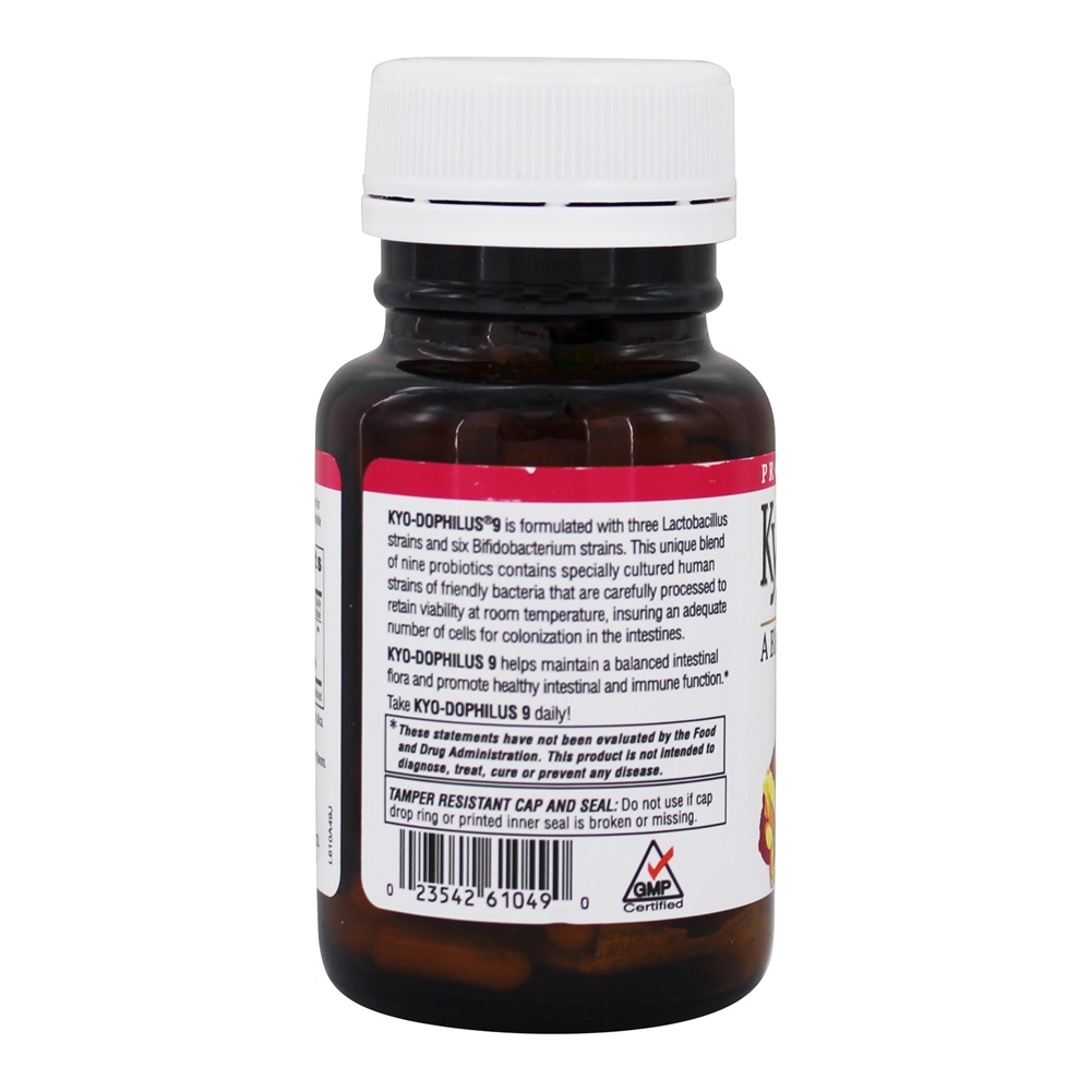 Suplemento probiótico de Kyo-Dophilus 9 - Cápsulas 90 Kyolic - Imagem 3
